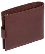 'Charles' Dark Brown Leather Bi-Fold Wallet image 3