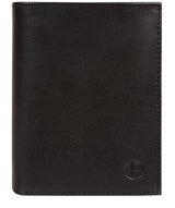 'Dillon' Black Leather Bi-Fold Wallet image 1