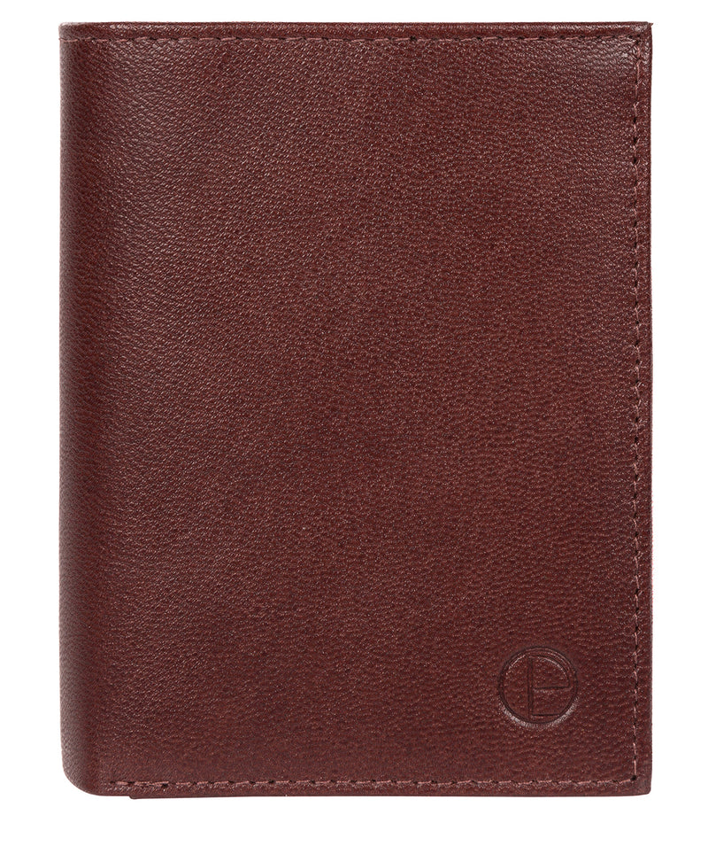 'Dillon' Dark Brown Leather Bi-Fold Wallet image 1