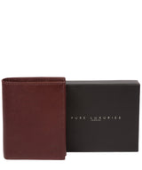 'Dillon' Dark Brown Leather Bi-Fold Wallet image 7