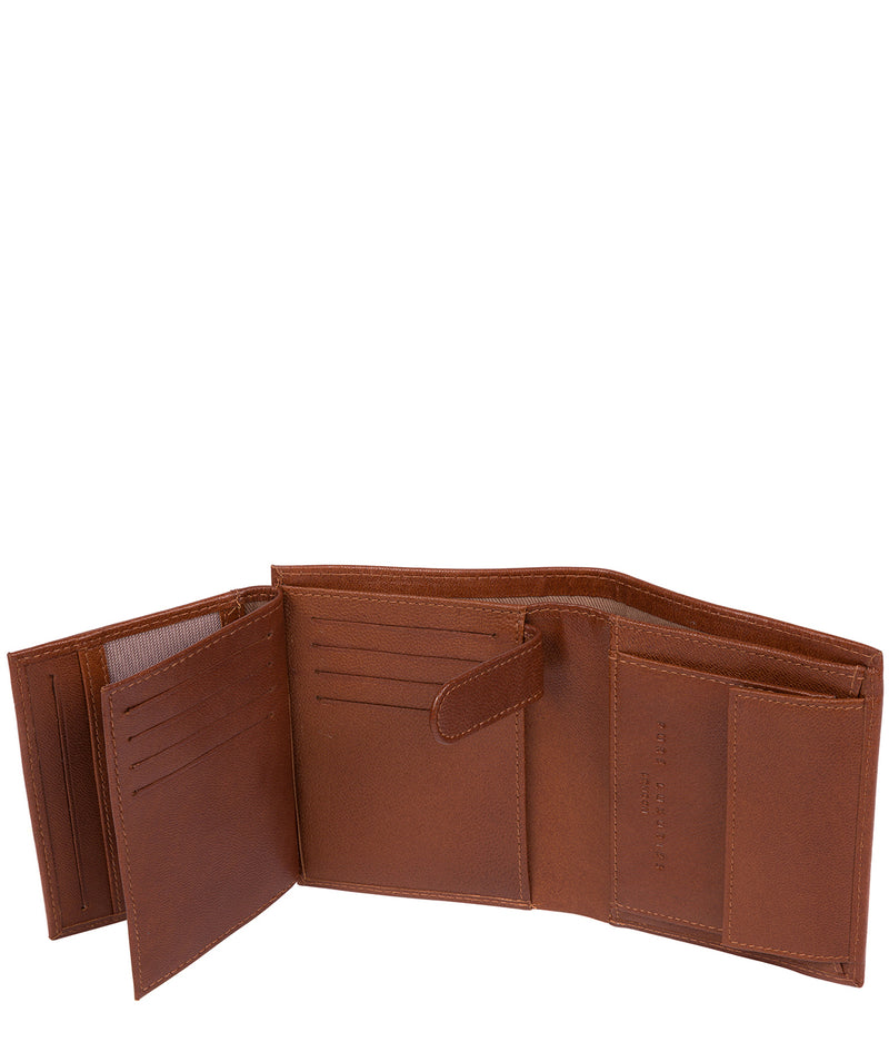 'Dillon' Saddle Leather Bi-Fold Wallet