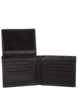 'Baltimore' Black Leather Bi-Fold Wallet image 3