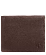 'Baltimore' Brown Leather Bi-Fold Wallet
