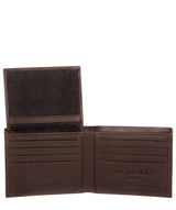 'Baltimore' Brown Leather Bi-Fold Wallet