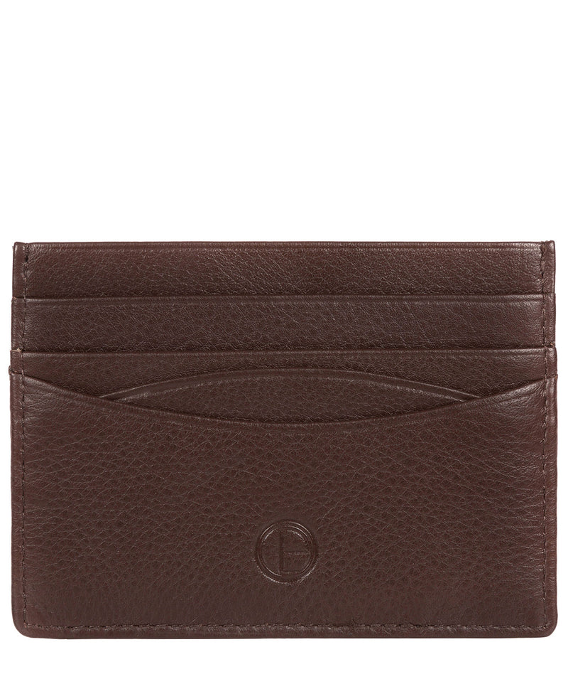 'Tucano' Brown Leather Card Holder