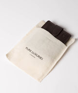 'Typhoon' Black Coffee Leather Bi-Fold Wallet image 6