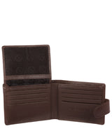 'Typhoon' Brown Leather Bi-Fold Wallet image 3