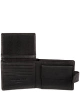 'Spitfire' Black Leather Bi-Fold Wallet image 3