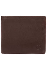 'Hurricane' Brown Leather Bi-Fold Wallet image 1