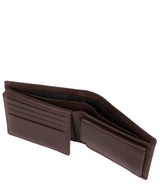 'Hurricane' Brown Leather Bi-Fold Wallet image 4
