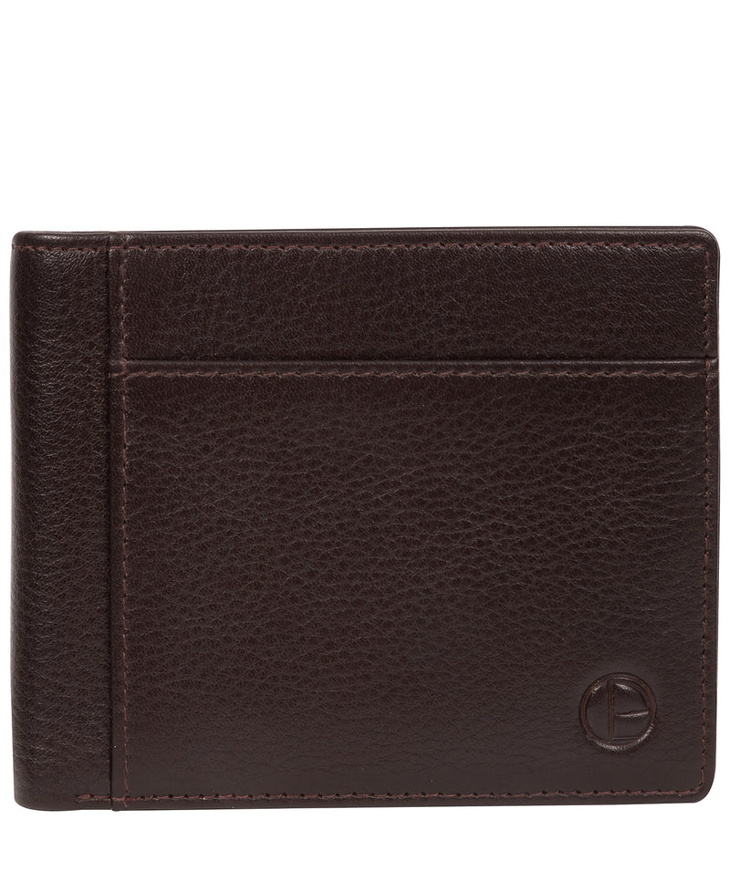 'Havilland' Brown Leather Bi-Fold Wallet