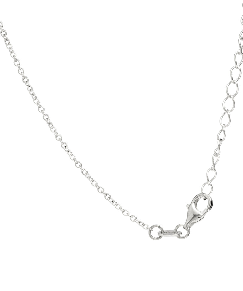 Gift Packaged 'Niamh' Sterling Silver Oval Freshwater Pearl Necklace
