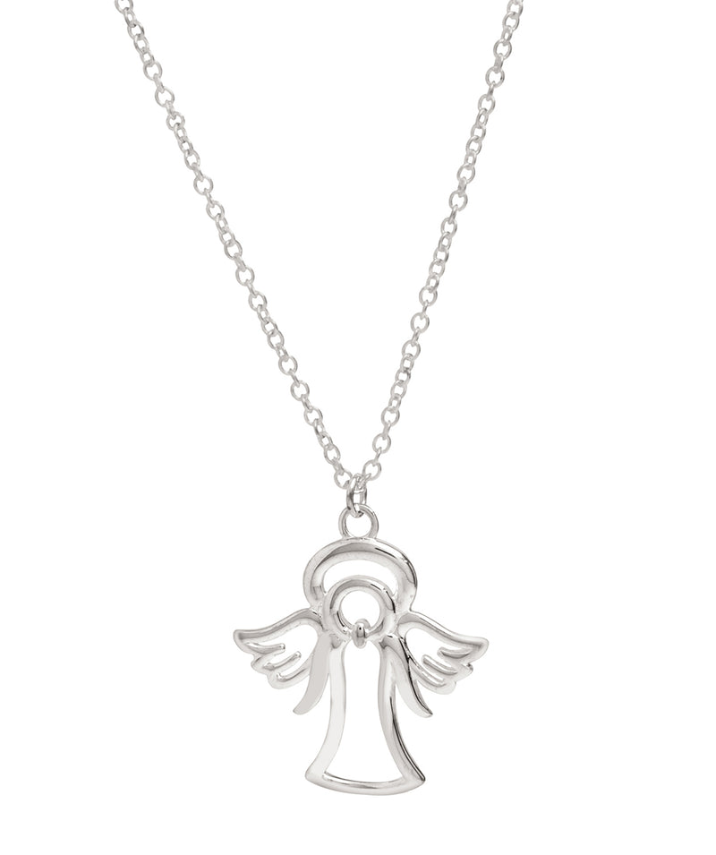 Gift Packaged 'Nelinha' Sterling Silver Angel Necklace