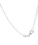 Gift Packaged 'Caryn' Sterling Silver Cross Necklace