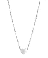 'Massika' Sterling Silver Heart Necklace image 1