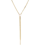 'Belit' Gold Plated Sterling Silver Three Strand Pearl Necklace image 1