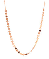 'Hestia' Rose Gold Plated Sterling Silver Multi-Disc Necklace image 1