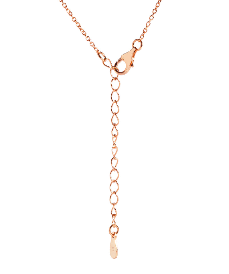 'Hestia' Rose Gold Plated Sterling Silver Multi-Disc Necklace image 4
