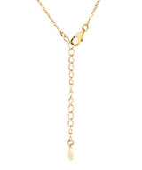 'Hestia' Yellow Gold Plated Sterling Silver Multi-Disc Necklace image 4