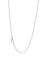 Gift Packaged 'Jordyn' 925 Silver & Cubic Zirconia Clear Heart Locket Necklace