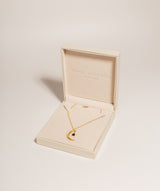 Gift Packaged 'Alaia' 18ct Yellow Gold Plated 925 Silver Crescent Moon and Star Pendant Necklace