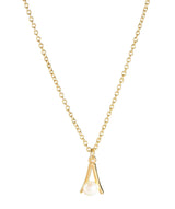 'Sabitum' Gold Plated Sterling Silver & Pearl Necklace image 1
