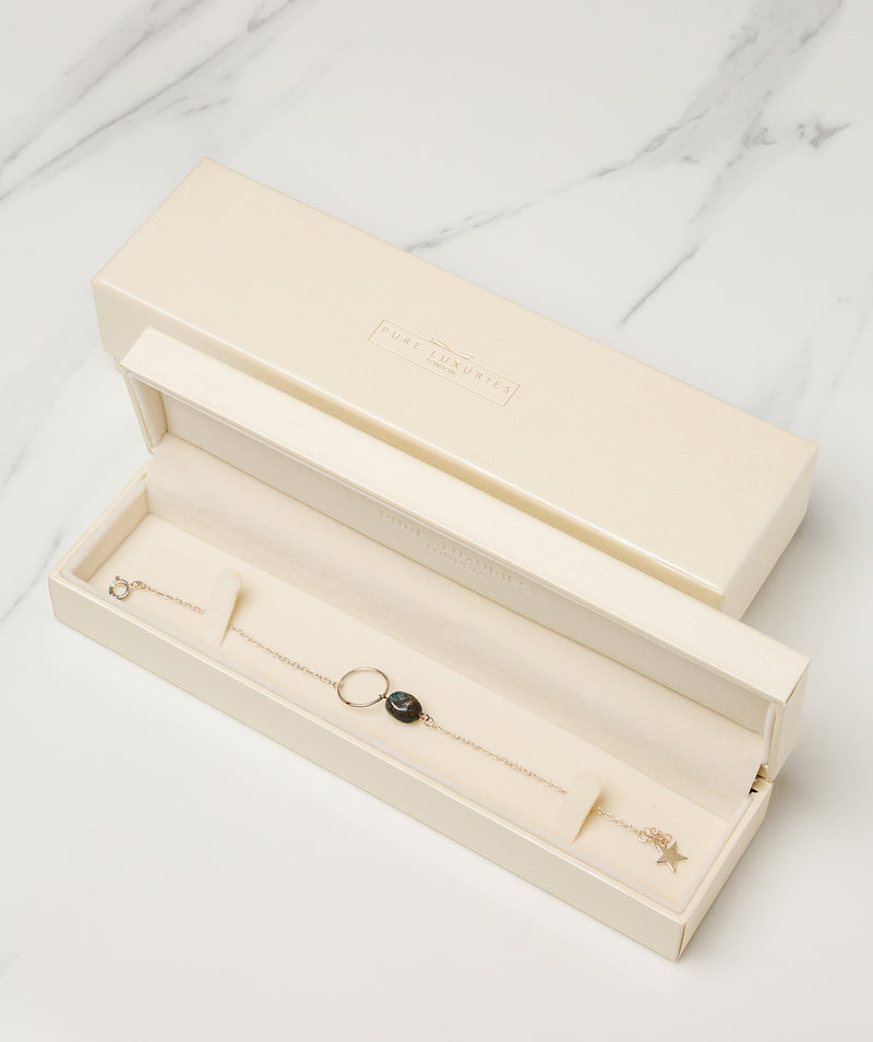 Gift Packaged 'Doris' Sterling Silver Gemstone Bracelet