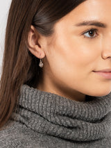 Gift Packaged 'Vianne' 925 Silver & Cubic Zirconia Drop Earrings