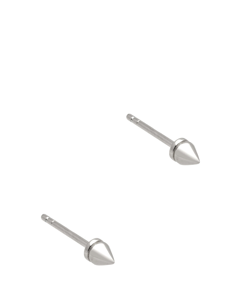 Gift Packaged 'Marissa' 925 Silver Small Cone Stud Earrings