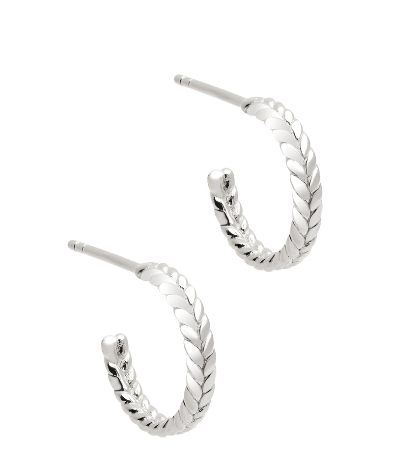 Gift Packaged 'Karlee' 925 Silver Open Hoop Earrings