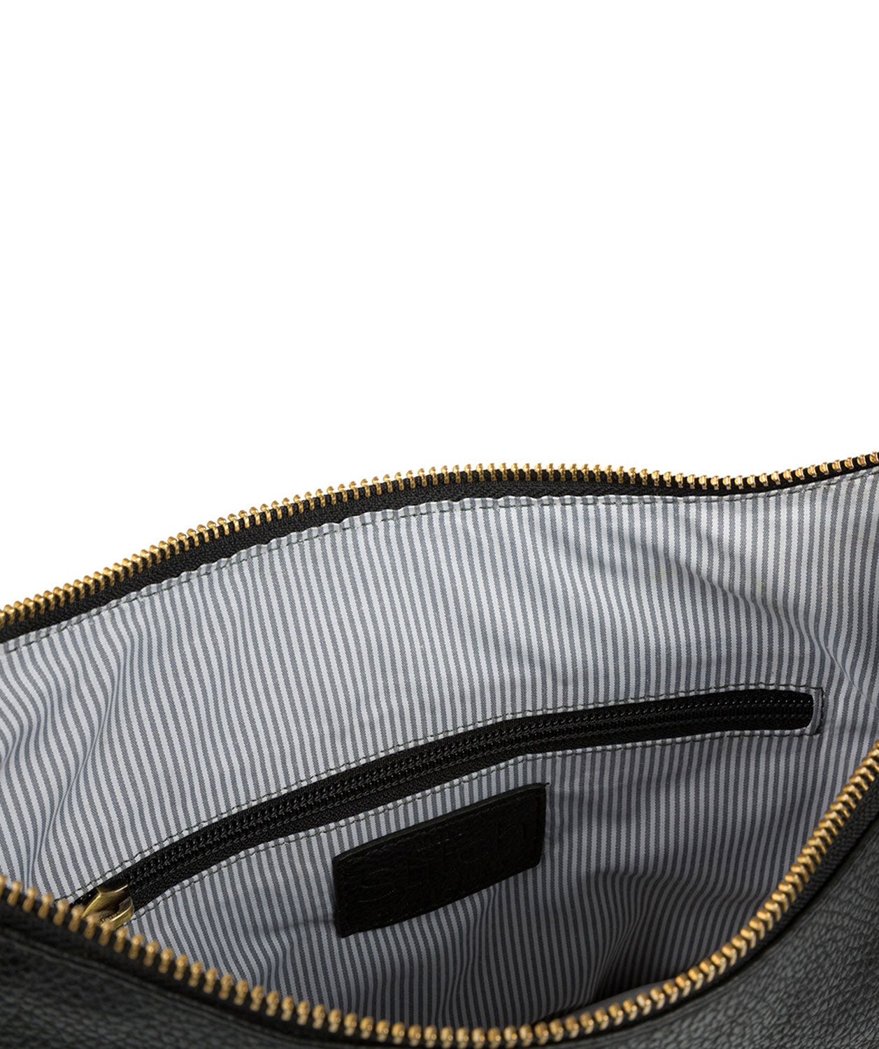 'Kay' Black Leather Cross Body Bag