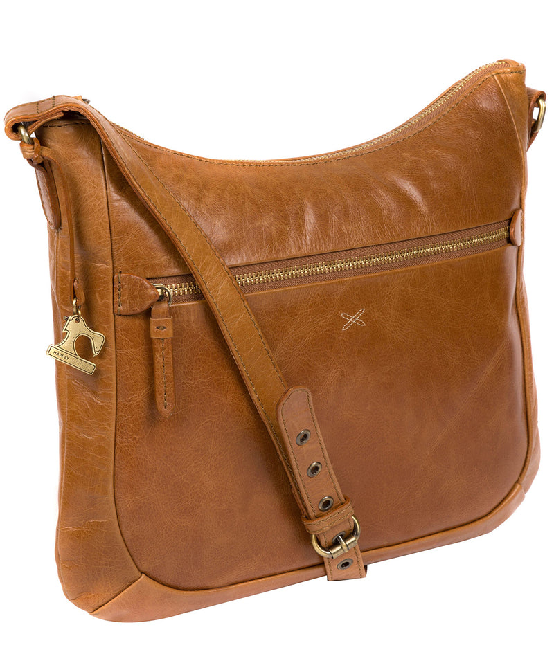 'Kay' Saddle Leather Cross Body Bag image 6