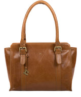 'Scarlett' Saddle Leather Handbag