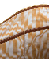 'Ellis' Cognac Leather Tote Bag Pure Luxuries London