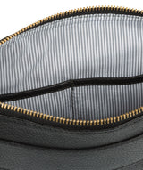 'Victoria' Black Cross Body Bag image 7