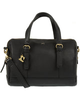 'Hayley' Black Leather Handbag image 1