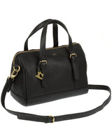 'Hayley' Black Leather Handbag image 3