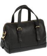 'Hayley' Black Leather Handbag image 5