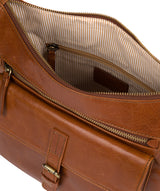 'Laura' Bourbon Leather Shoulder Bag image 4