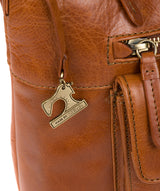 'Laura' Bourbon Leather Shoulder Bag image 5