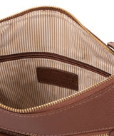'Laura' Cognac Leather Shoulder Bag image 4