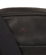 'Cartmel' Black Leather Cross Body Bag Pure Luxuries London