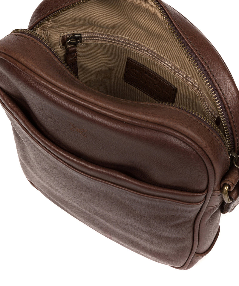 'Cartmel' Malt Leather Cross Body Bag Pure Luxuries London