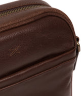 'Cartmel' Malt Leather Cross Body Bag Pure Luxuries London