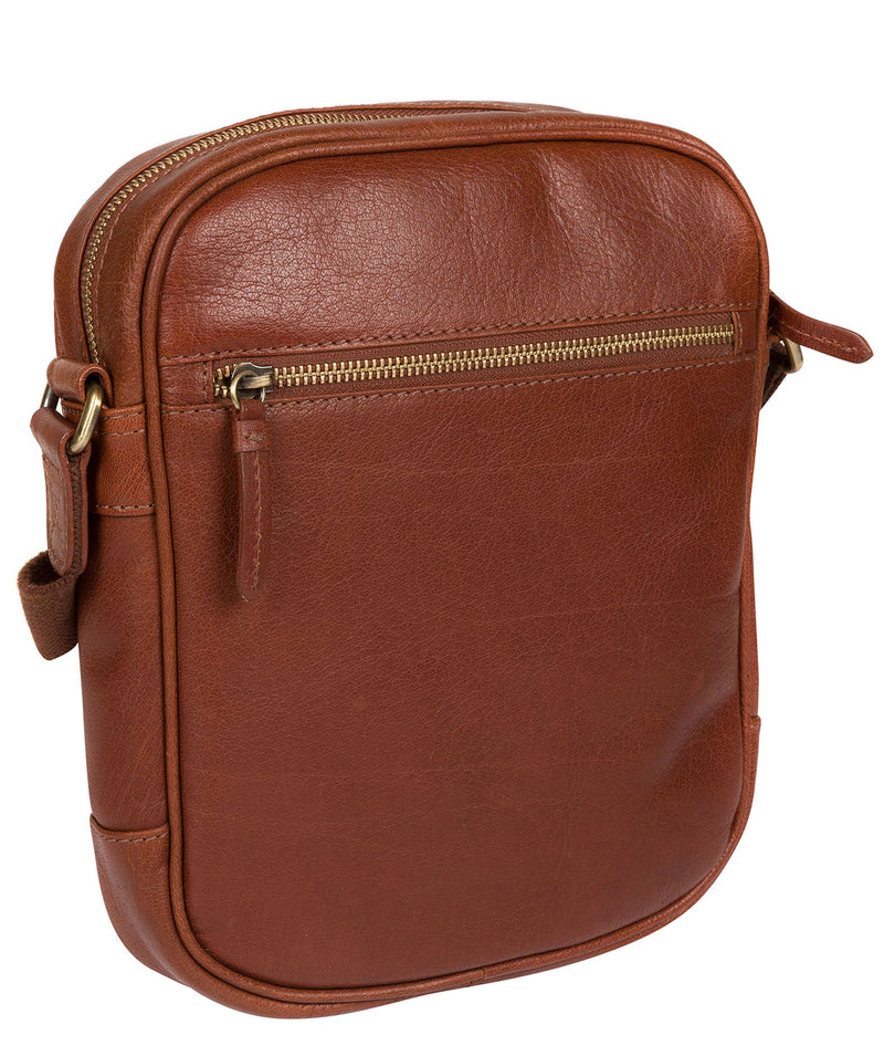 'Cartmel' Treacle Leather Cross Body Bag image 5