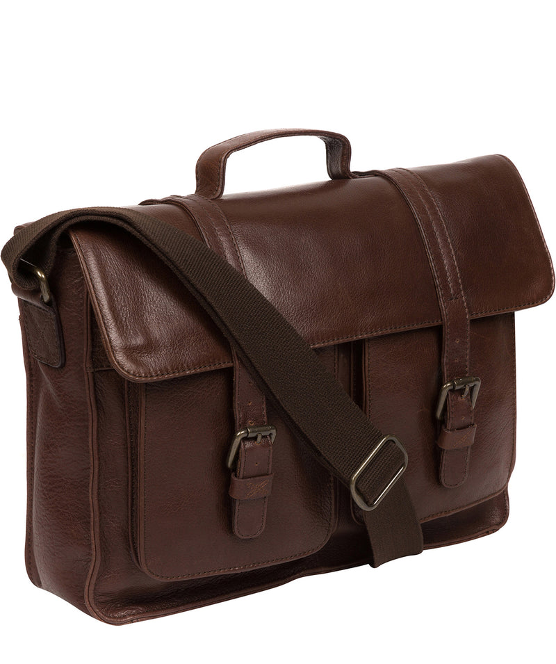 'Garsdale' Malt Leather Briefcase image 5