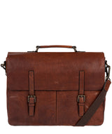 'Lorton' Treacle Handmade Leather Briefcase