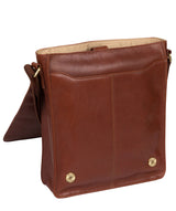 'Brampton' Treacle Leather Tablet Bag