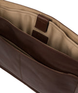 'Tom' Malt Leather Messenger Bag image 4