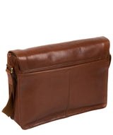 'Tom' Treacle Buffalo Leather Messenger Bag